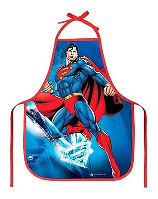 Avental Infantil Superman Dc - Protege A Roupa