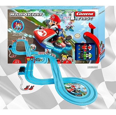 Autorama Carrera Pista Nintendo Mario Kart E Luigi 2,9 Mts