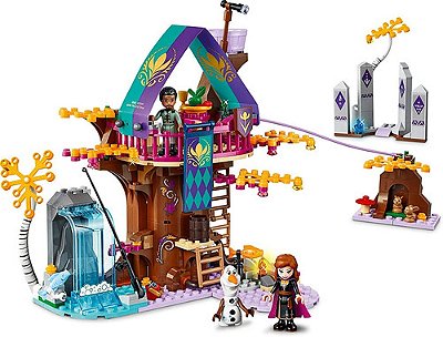 Lego Frozen 2 Disney Anna Elsa Casa Árvore Encantada 302 Pcs