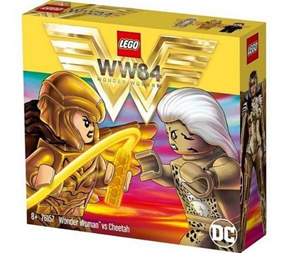 Lego Super Heroes - Mulher Maravilha Vs Cheetah 371 Pcs