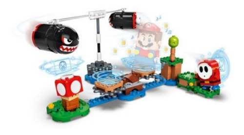 Lego Super Mario - Expansão Bombardeio De Bill Balaços 132pc