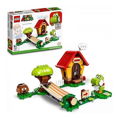 Lego Super Mario - Expansão Casa De Mario E Yoshi 205 Pcs