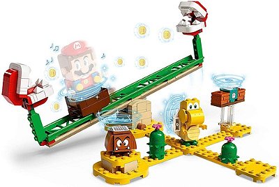 Lego Super Mario Derrapagem Da Planta Piranha Expansão 217p