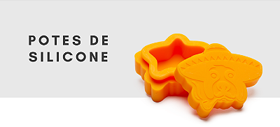 potes de silicone