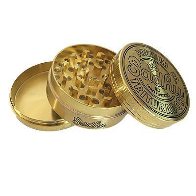 Triturador de Metal Dourado Sadhu