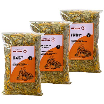 Kit com 3 Kumbaya Orange 25g