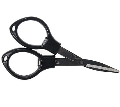 Tesoura de Plástico Dobrável Preta Sadhu