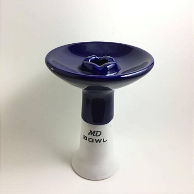 Rosh / Queimador Azul e Branco MD Bowl