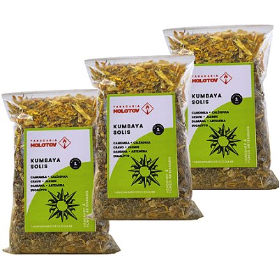 Kit com 3 Kumbaya Solis 25g