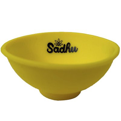 Cuia de Silicone Amarela Sadhu