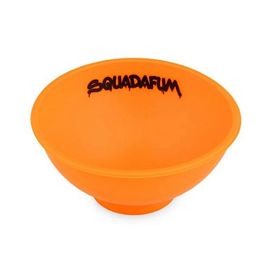 Cuia de Silicone Laranja Squadafum