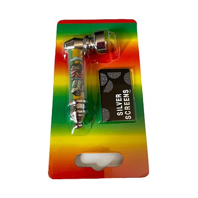 Pipe de Metal Pequeno Rasta Moto