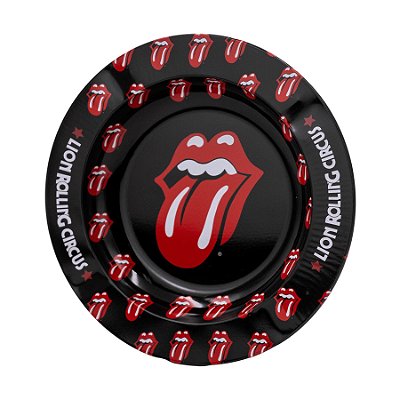 Cinzeiro de Metal Preto RS Lion Rolling Circus