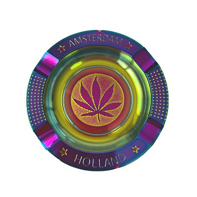 Cinzeiro de Ferro Holográfico Amsterdam