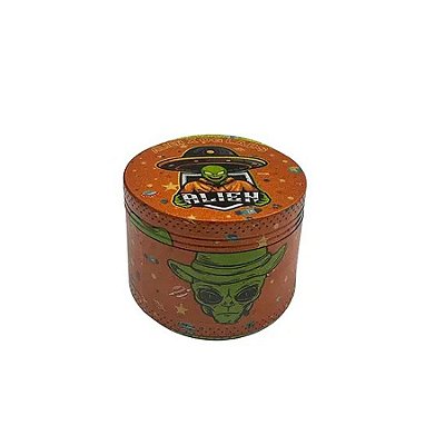 Triturador de Metal Laranja Alien Labs