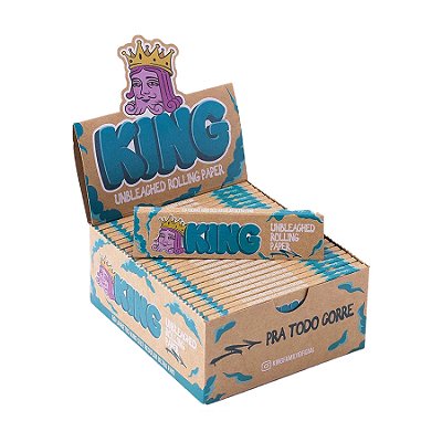 Caixa de Seda King Size Ultra Brown King Paper