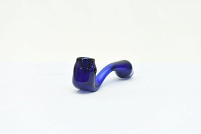Pipe de Vidro Modelo Cachimbo Azul