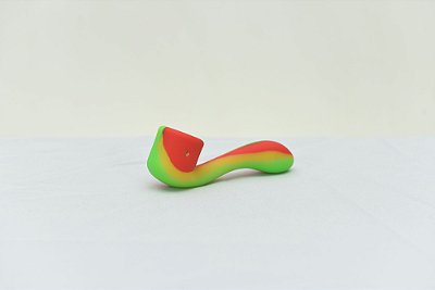 Pipe de Silicone Estilo Cachimbo Reggae