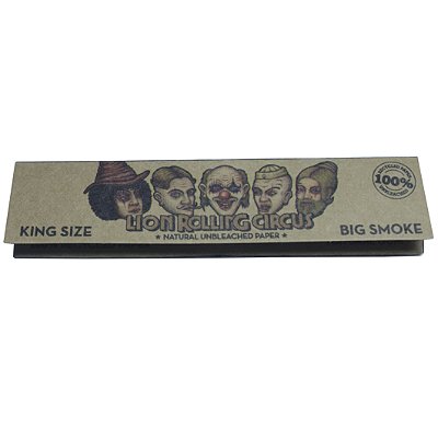 Seda King Size Brown Preta Lion Rolling Circus