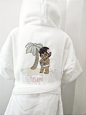 Roupão Infantil Bordado