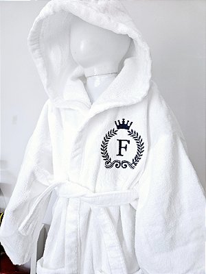 Roupão Juvenil Bordado