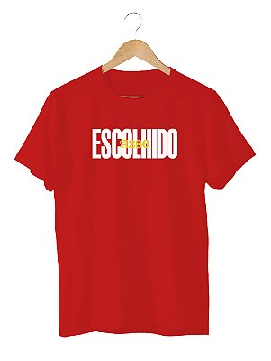 Camiseta A286 "Escolhido" Vermelho