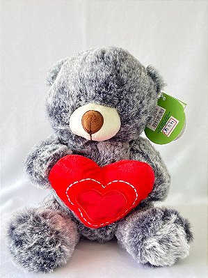Urso de pelúcia cinza