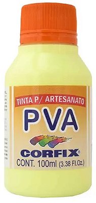 Tinta PVA Fosca AMARELO BEBÊ 100ml - 472