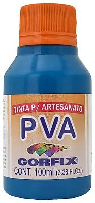 Tinta PVA Fosca AZUL TURQUESA 100ml - 324