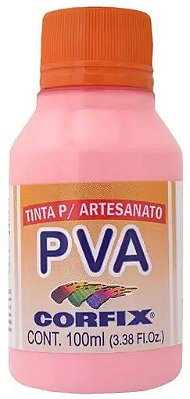 Tinta PVA Fosca ROSA BEBÊ 100ml - 474