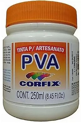 Tinta PVA Fosca BRANCO 250ml - 301