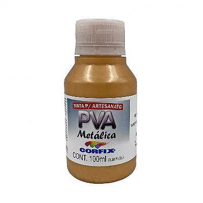 Tinta PVA Metálica OURO VELHO 100ml - 402