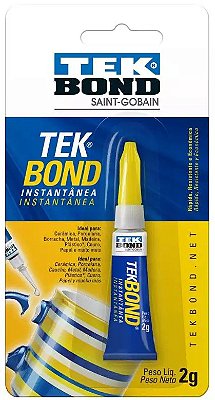 Cola Instantânea TEK BOND 2gr