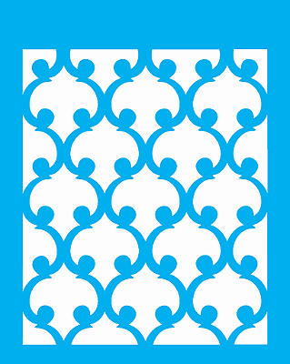 Stencil para Pintura 20 x 25cm - OPA1772 - ESTAMPARIA LANÇA - OPA
