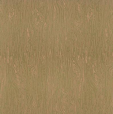 Papel para Scrapbook com Hot Stamping -Veios de Madeira Cobre - SH30-008