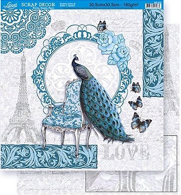 Papel para Scrapbook Dupla Face - SD-0529