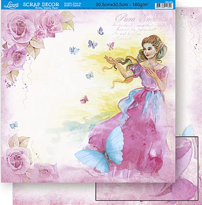 Papel para Scrapbook Dupla Face - SD-511