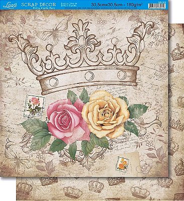 Papel para Scrapbook Dupla Face - SD-0359