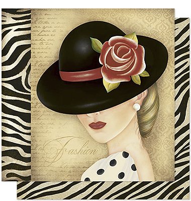 Papel para Scrapbook Dupla Face - SD-0586