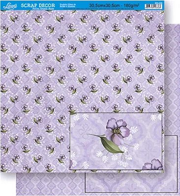 Papel para Scrapbook Dupla Face - SD-430