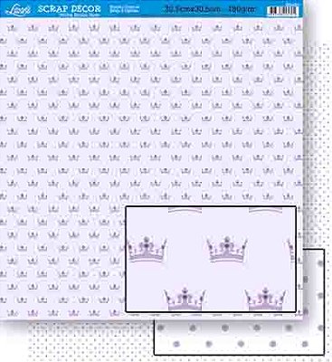 Papel para Scrapbook Dupla Face - SD-451