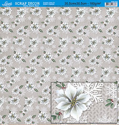 Papel para Scrapbook Dupla Face - SDN-049