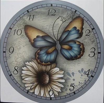 Decoupage Relógio Grande - LDRG: 04