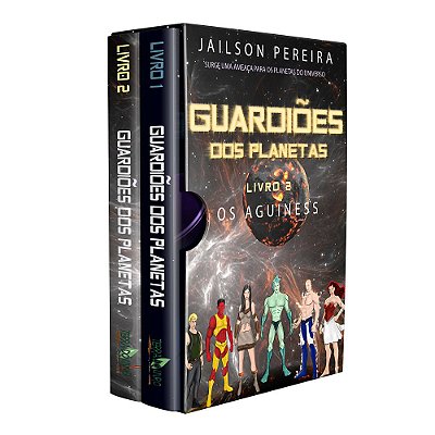 Ebook Box Guardiões dos Planetas - autor Jailson dos Santos Pereira