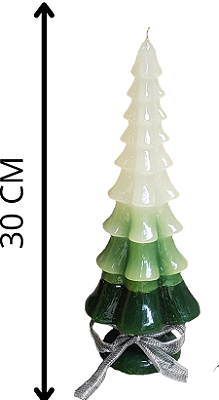 VELA PINHEIRO DE NATAL ATACADO - CAIXA COM 6 UNIDADES