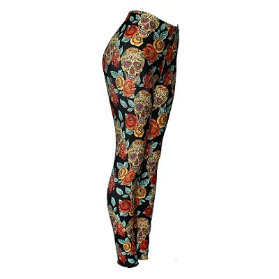 Legging Feminina Bloody Maps - Bloody Hell Wear - Bloody Hell