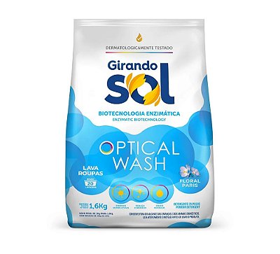 Sabão Em Pó 1,6kg Optical Wash - Girando Sol