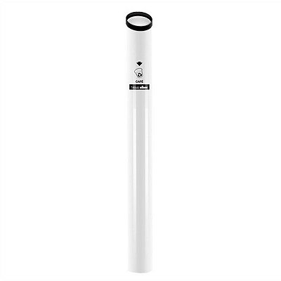 Tubo Papacopo Cafe (avulso) Branco REF33180 - Nobre