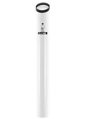 Tubo Papacopos Água (avulso) Branco REF33179 - Nobre