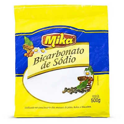 Bicarbonato de Sódio pacote 500g
